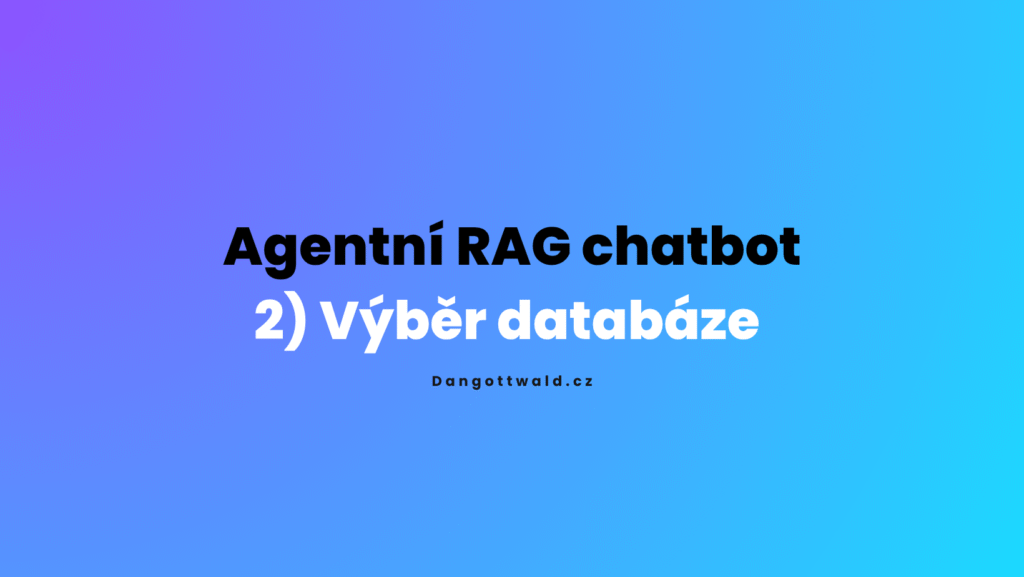 AI RAG agent chatbot - databáze neo4j